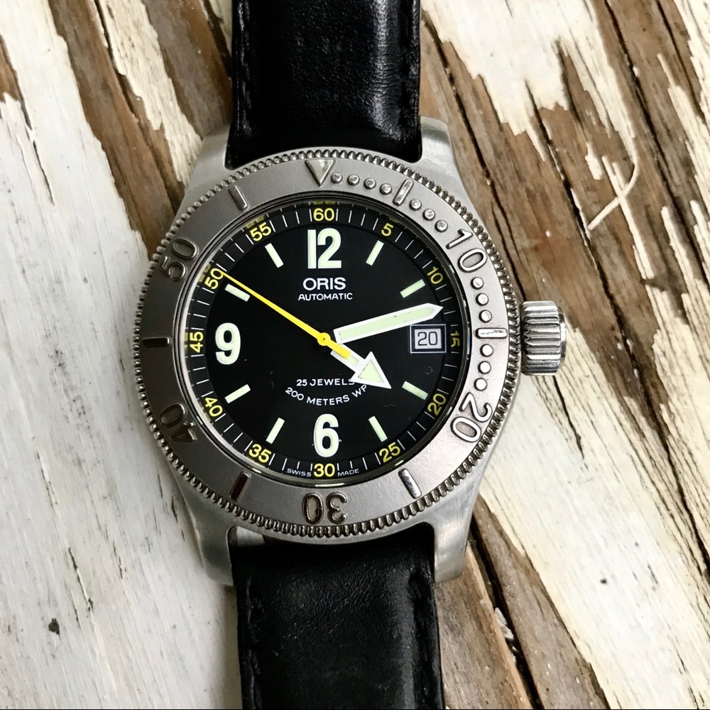 Oris swiss eta 2824-2 rare Diver! Offers welcome.
